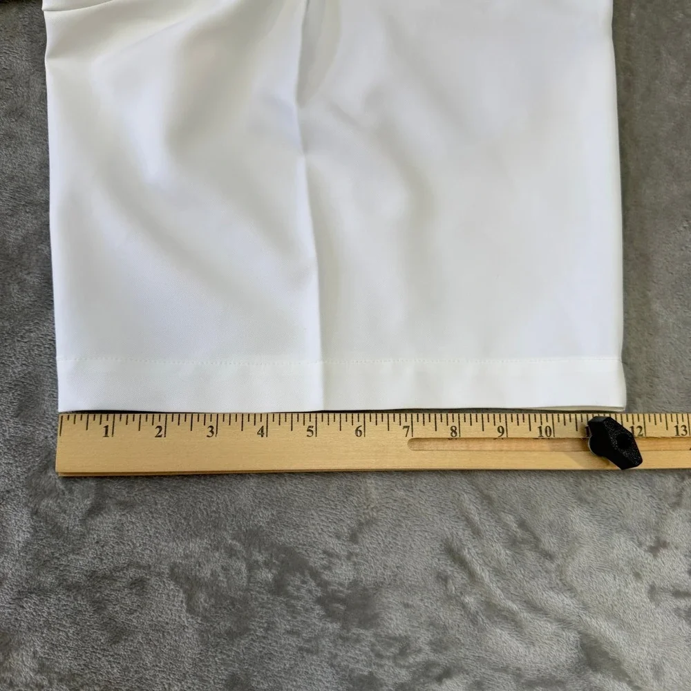 Peter Millar Performance Salem Shorts Mens 38 White Golf Crown Sport $108 NWT - Picture 10 of 10